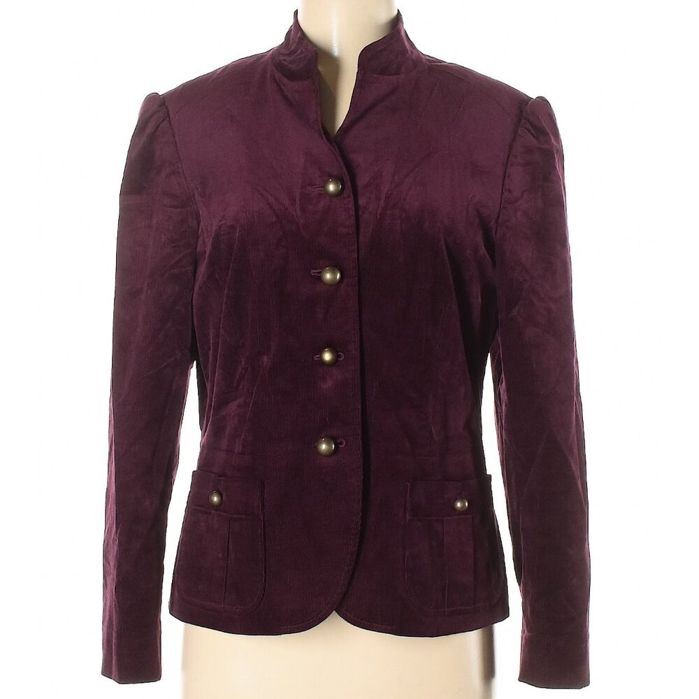 Purple "military look" jacket